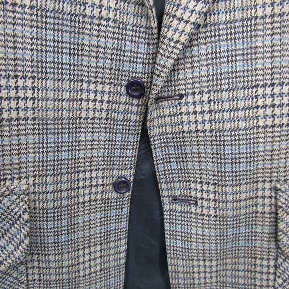Men's Classic Checkered Blazer - Picture 9 of 11